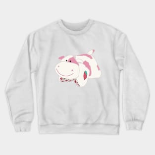 strawberry cow pillow pet Crewneck Sweatshirt